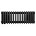 Радиаторы Warm well column 3 300x830 черный мат (нижнее)